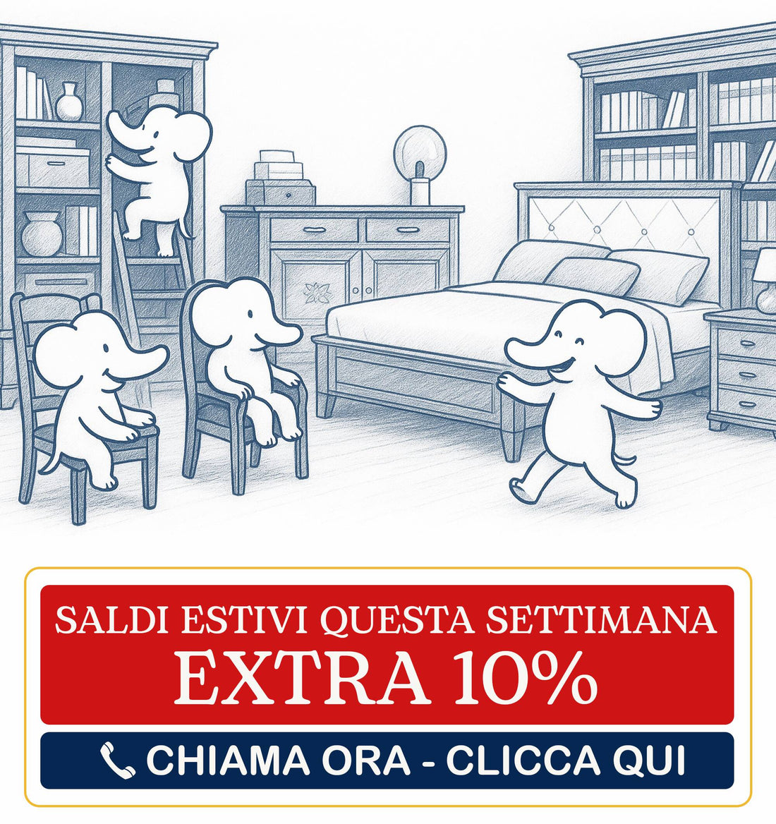 SALDI ESTIVI PIOMBINI MOBILI DA QUATTRO GENERAZIONI