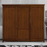 Armoire Garde-Robe Classique en Bois Trois Portes Coulissantes et Pieds Arte D'Este Piombini