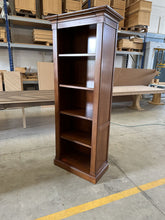 Libreria classica in legno finitura ciliegio a giorno Arte Piombini Mobili Classici Artigianali Italiani L482 5