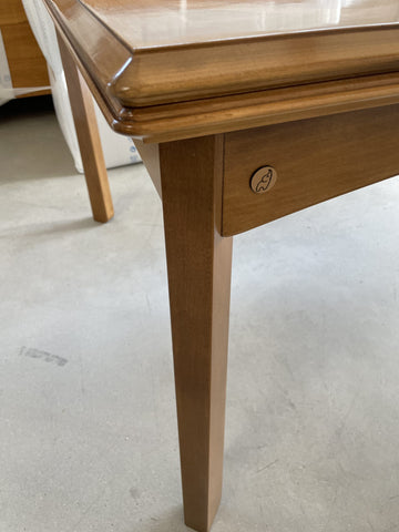 Tavolo classico quadrato 120X120 allungabile in ciliegio parquet collezione Arte Edizione Piombini