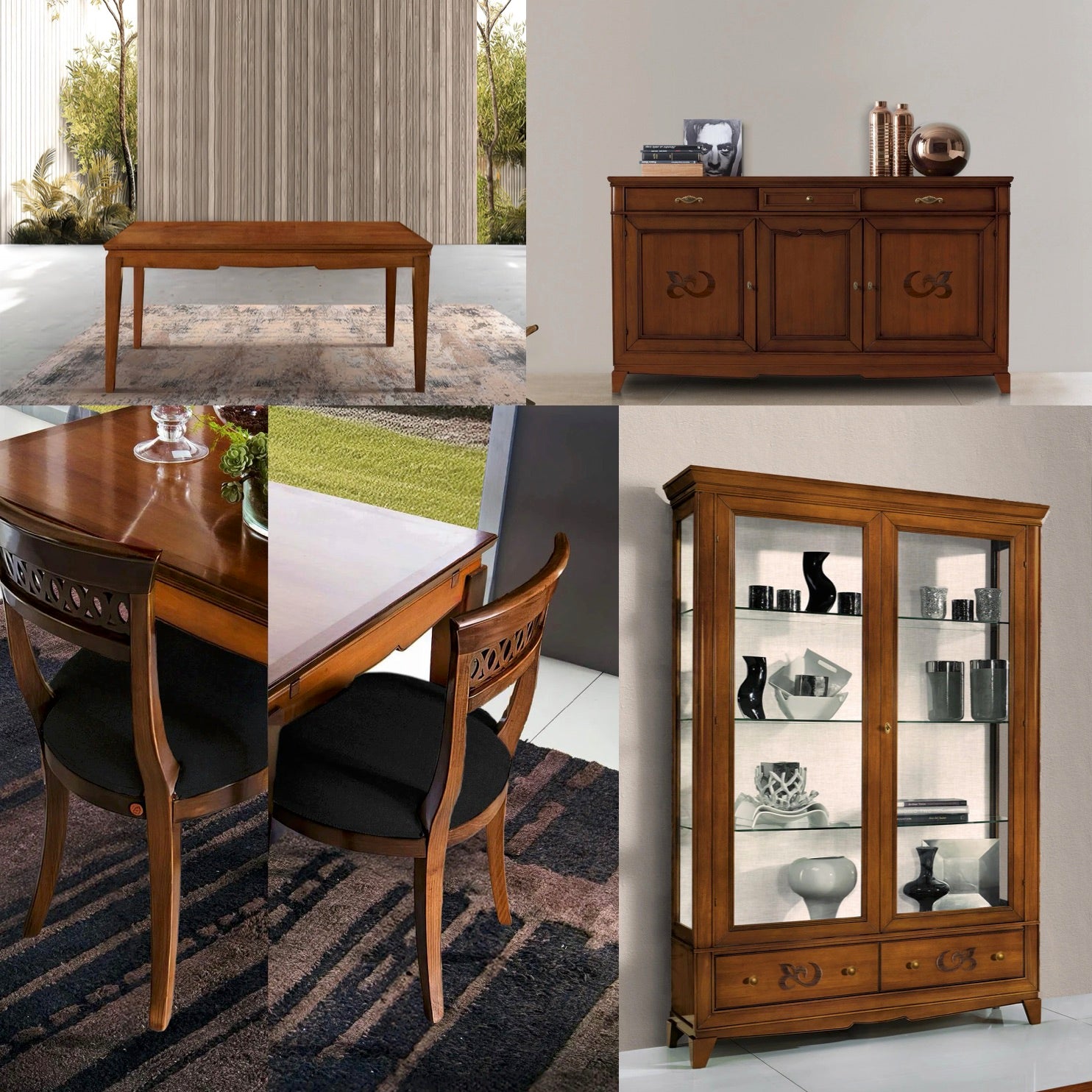 Sala da Pranzo Classica in Ciliegio – Occasione Unica Piombini