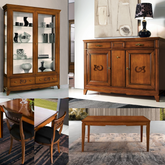 Sala da Pranzo Classica in Ciliegio Arte D'Este S