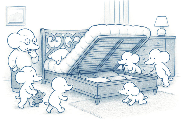 Letto Matrimoniale con Contenitore