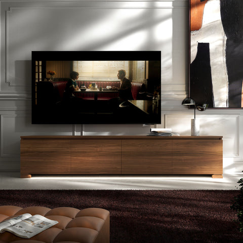 Mobile TV 4 Porte con Marmo e Luci a Led – Modigliani