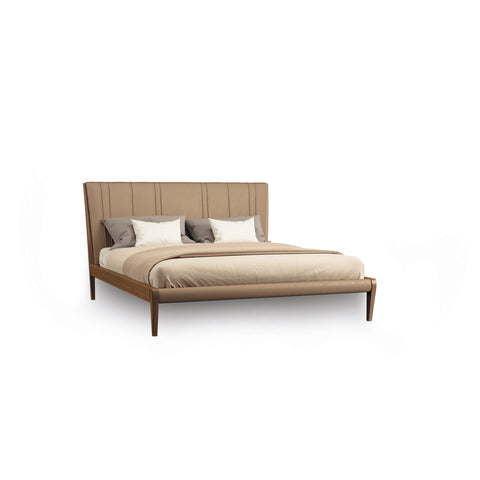 Modern Double Bedroom Lacquered in Walnut Wood Modigliani Piombini Collection