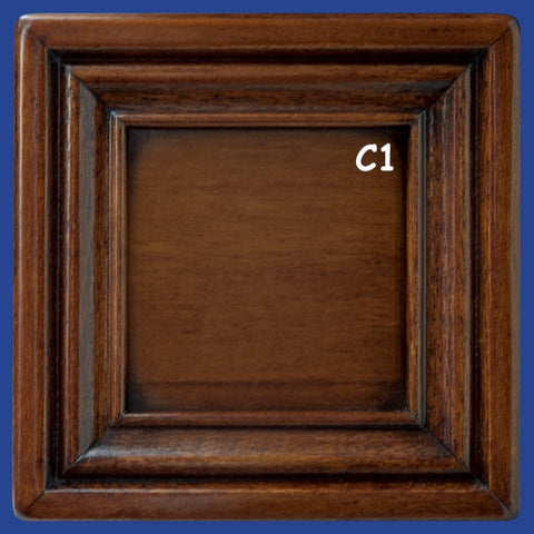 Classic Showcase L 90 in Cherry Wood with Inlay from the Piombini Art Collection