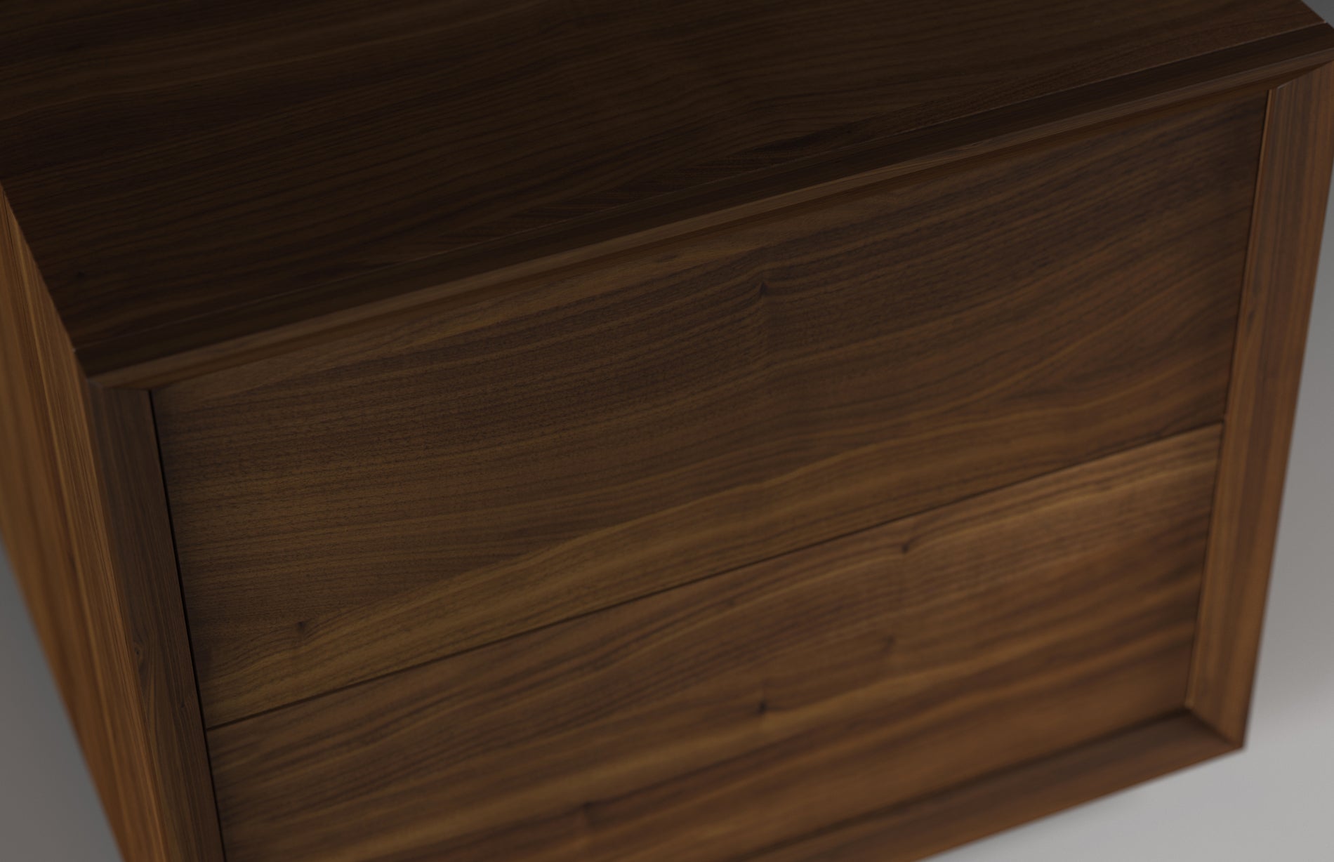 Comodino contenitore moderni in legno di noce Edizione iQuadri Modigliani Piombini IQDZ_3_SD