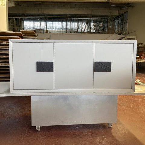 Credenza Madia Contenitore Moderna in legno di frassino Collezione Modigliani Piombini P7039