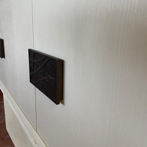 Credenza Madia Contenitore Moderna in legno di frassino Collezione Modigliani Piombini P7039