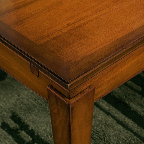 Klassischer ausziehbarer rechteckiger Tisch L 160-240 P 90 cm aus Holz Arte D'Este Piombini Collection