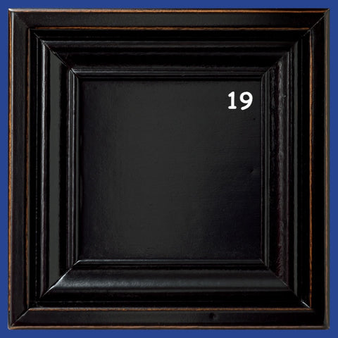Espejo clásico Espejo 114 x 85 Marco rectangular de madera Acabado cerezo Piombini Art Collection