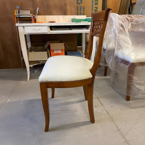 Sedia Classica In tessuto o Vera Pelle Arte Piombini Mobili Classici Italiani RD82