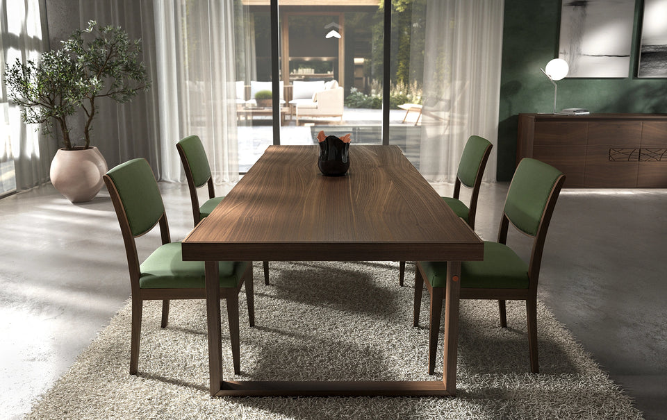 Tavolo L 240 Modern Walnut Modigliani Piombini Furniture 8230 Walnut 100