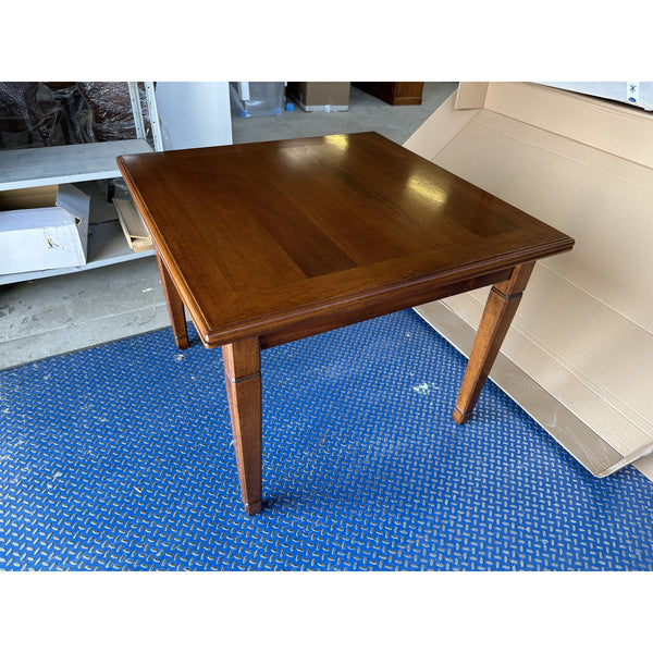 Tavolo Da Pranzo Quadrato Allungabile Classico 110 x 110 in Legno di C –  Piombini Mobili