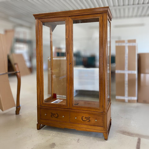 Vetrina Classica L142 In Legno Collezione Arte d'Este Piombini Mobili Classici Italiani P3000 falegnameria