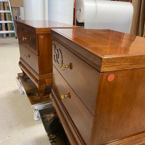 Classic Container Nightstand in Cherry Arte D'Angiò Piombini