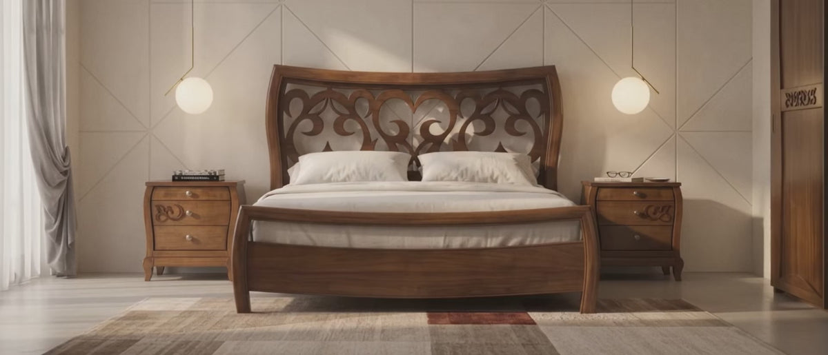Video prodotto: Chambre double classique en cerisier Art Visconti Piombini