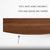 Video dimostrativo del Mobile TV 3 Porte Grande Modigliani in Noce Canaletto con vano tecnico centrale, gestione cavi integrata, passacavi nascosti, apertura a gola artigianale, illuminazione LED regolabile e comparti interni per dispositivi audio video.